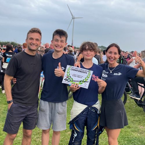 LEWIS CELEBRATES 6TH PLACE AT JUNIOR NATIONALS